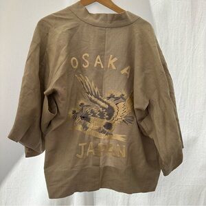 Vintage embroidered OSAKA Japanese kimono